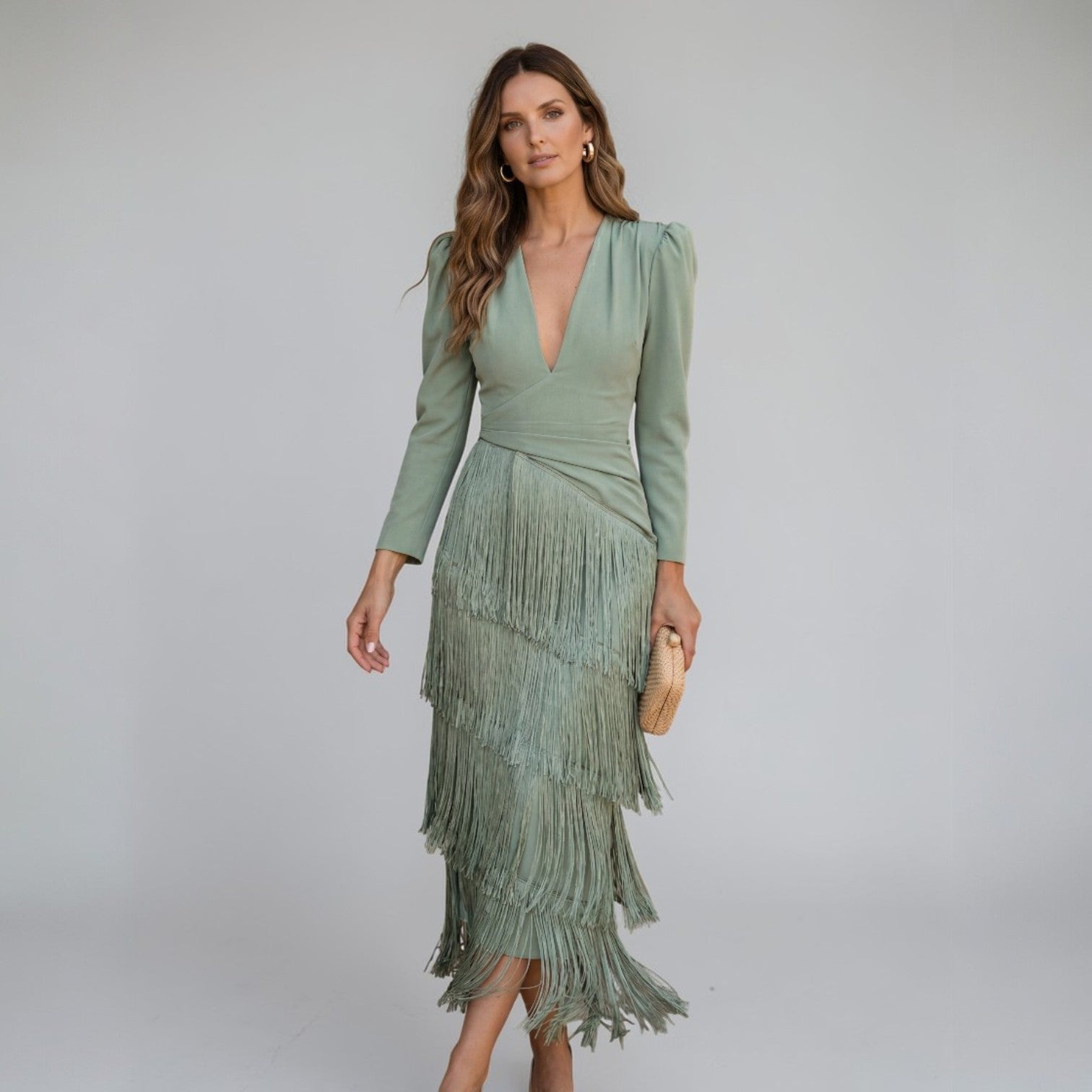 София | Рокля с ресни