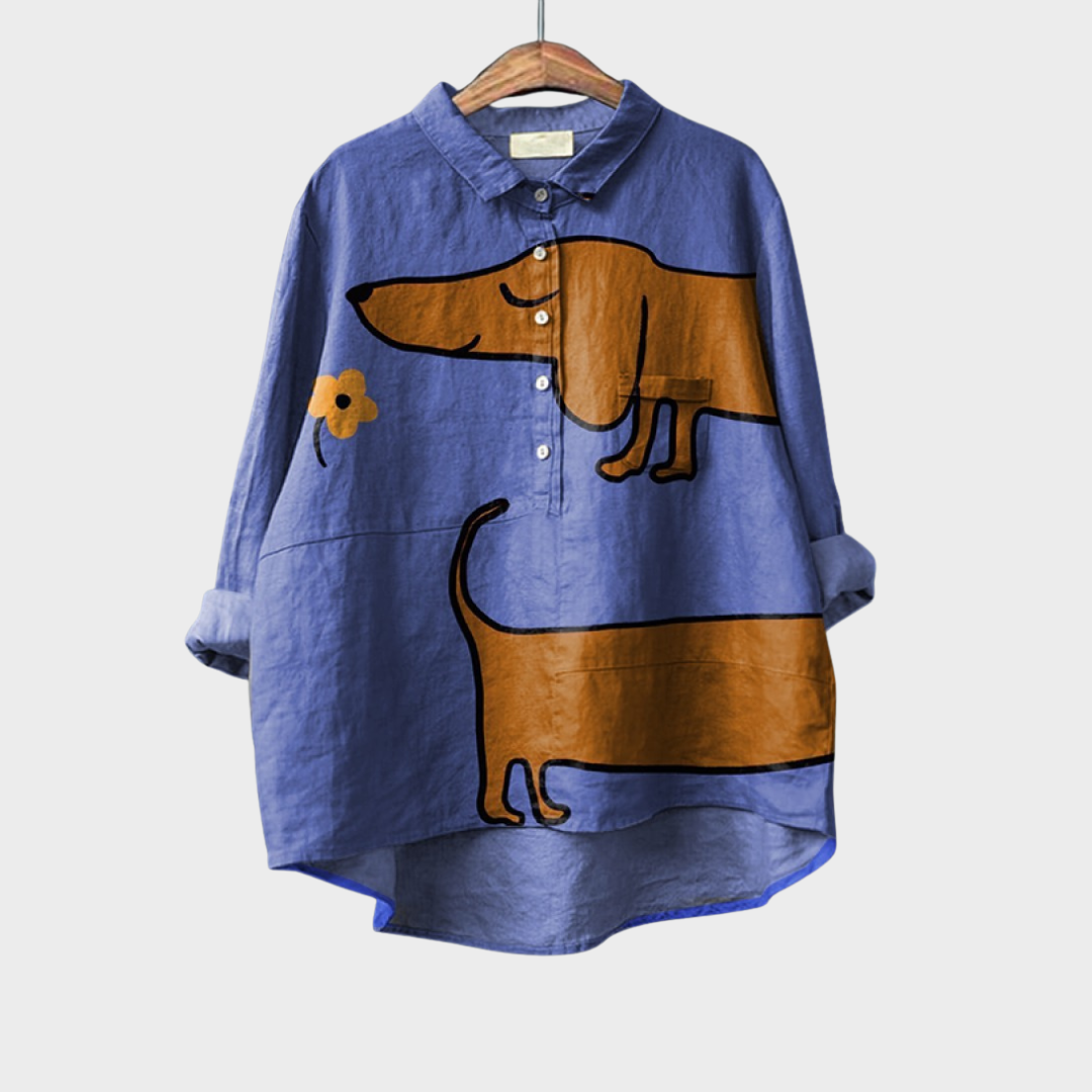 Amelie | Elegant Linen Summer Shirt